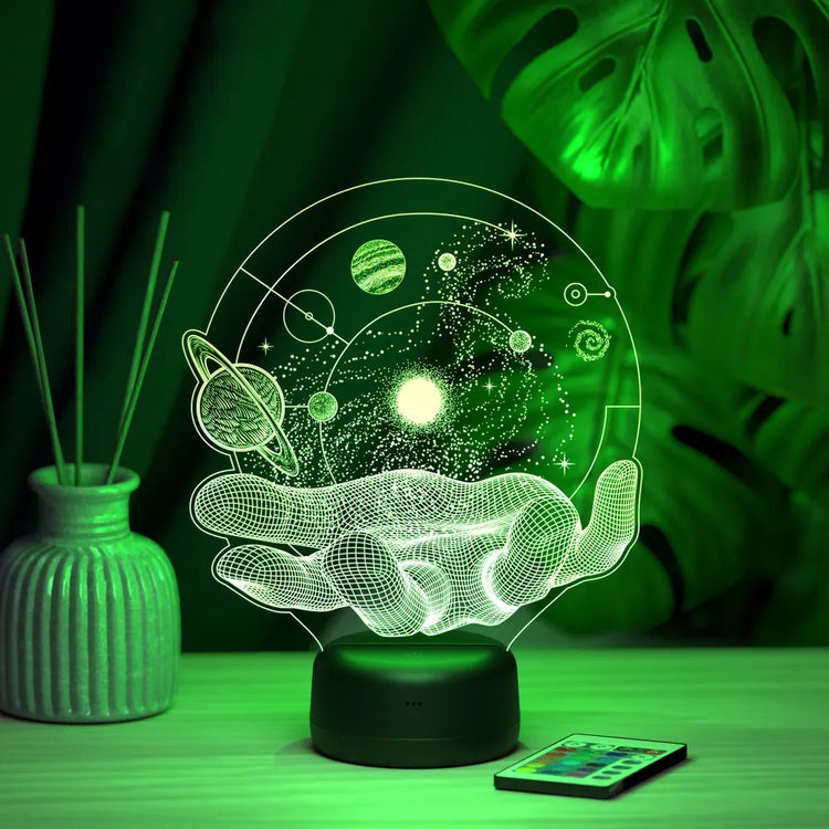 3D Optical Illusion Handheld the Universe Lamp - My Own Cosmos