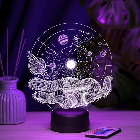 3D Optical Illusion Handheld the Universe Lamp - My Own Cosmos