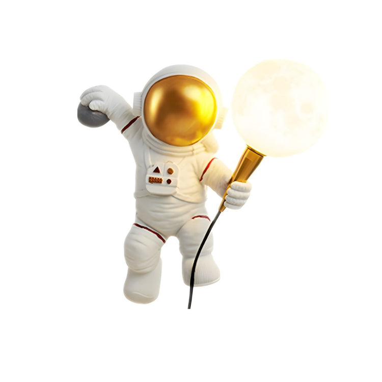 Astronaut Holding the Moon Wall Lamp - My Own Cosmos