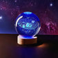 Crystal Galaxy Glowing Planetary Lamp Ball - My Own Cosmos