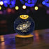 Crystal Galaxy Glowing Planetary Lamp Ball - My Own Cosmos