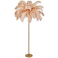 Ostrich Feather LED Floor Lamp