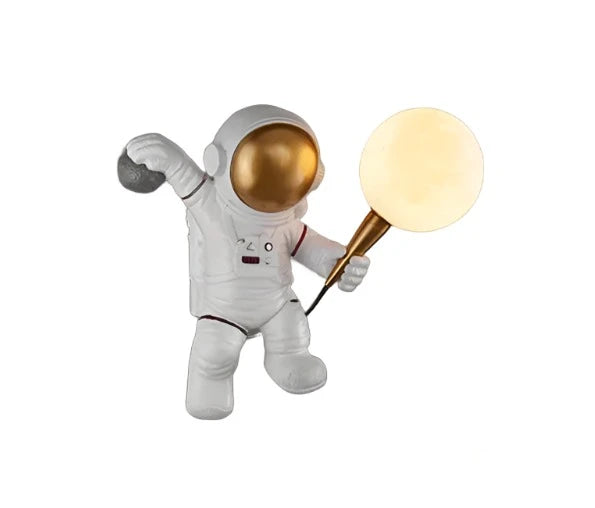 Astronaut Holding the Moon Wall Lamp - My Own Cosmos