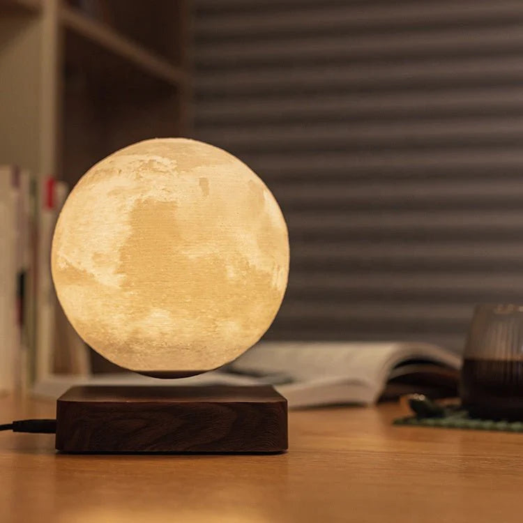 Floating Moon Levitation Luxury Lamp My Own Cosmos