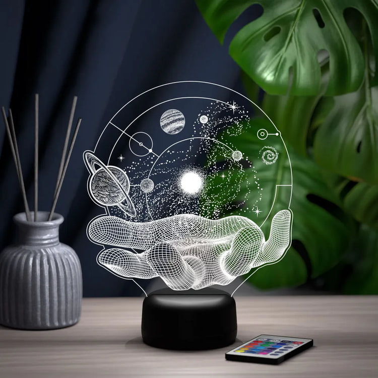 3D Optical Illusion Handheld the Universe Lamp - My Own Cosmos