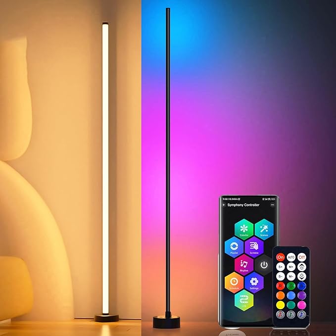 2PCS Colourful Audio Sync Stand LED Lights - My Own Cosmos