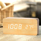 Wooden Digital Alarm Clock with Temperature Display - My Own Cosmos