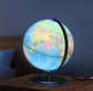 Illuminated 25cm World Globe with LED Light