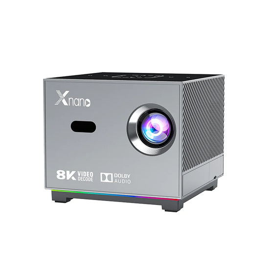 8K/4K Portable Smart Projector with Voice Control