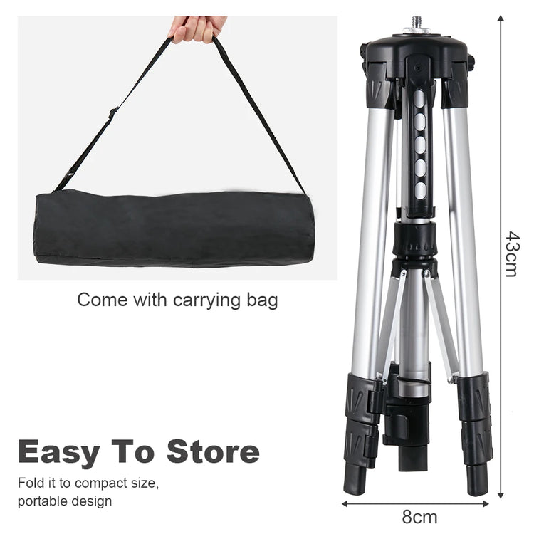 Tripod Projector Stand Foldable Laptop Stand Aluminum Projector Tripod with Plate and Carrying Bag Height Adjustable My Own Cosmos