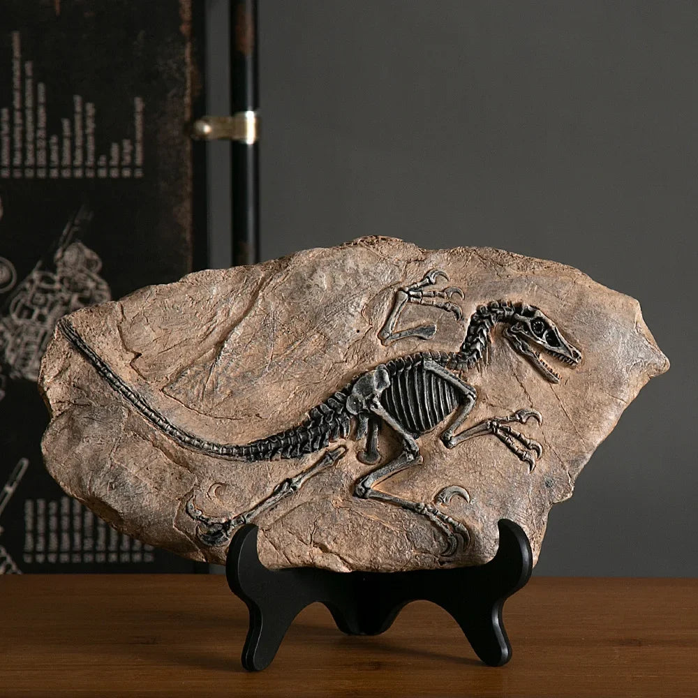 Creative Dinosaur Fossil Resin Craft Decoration Retro Animal Statue Miniature Indoor Living Room Decoration Souvenir Home Gift - My Own Cosmos