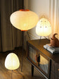 Elegant Wabi-Sabi Rice Paper Floor Lamp