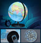 Illuminated 25cm World Globe with LED Light