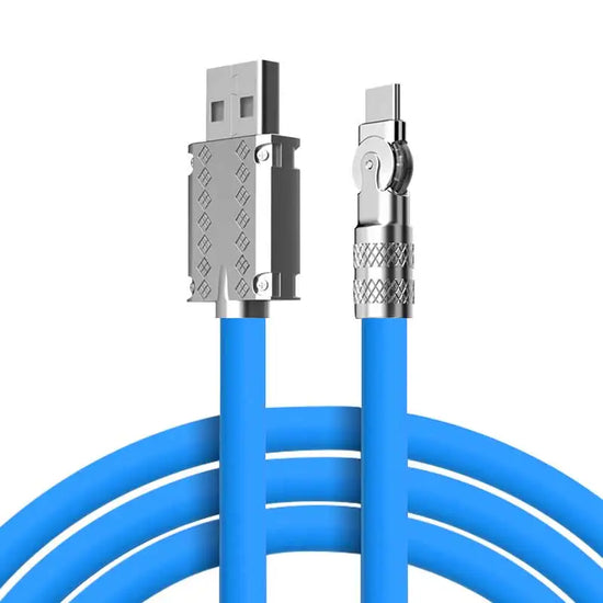 Ultra-Fast Charging: 120W USB Type C Flexible Cable - My Own Cosmos