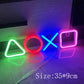 Neon Sign Custom Game Icon Light for Wall Hanging Atmosphere Playstation Lamp LED Colorful Lighting Room Bar Club Player Decor