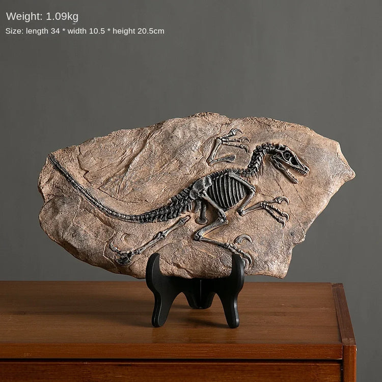 Creative Dinosaur Fossil Resin Craft Decoration Retro Animal Statue Miniature Indoor Living Room Decoration Souvenir Home Gift - My Own Cosmos