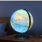 Illuminated 25cm World Globe with LED Light