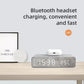 Fast Wireless Charger & LED Alarm Clock with Thermometer