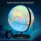 Illuminated 25cm World Globe with LED Light