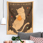 Sun Moon Super Cute Cat Wall Tapestry - My Own Cosmos