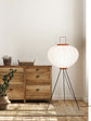 Elegant Wabi-Sabi Rice Paper Floor Lamp