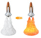 Space Rocket Launch 3D Room Atmosphere LED Lamp - My Own Cosmos