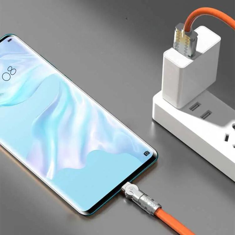Ultra-Fast Charging: 120W USB Type C Flexible Cable - My Own Cosmos