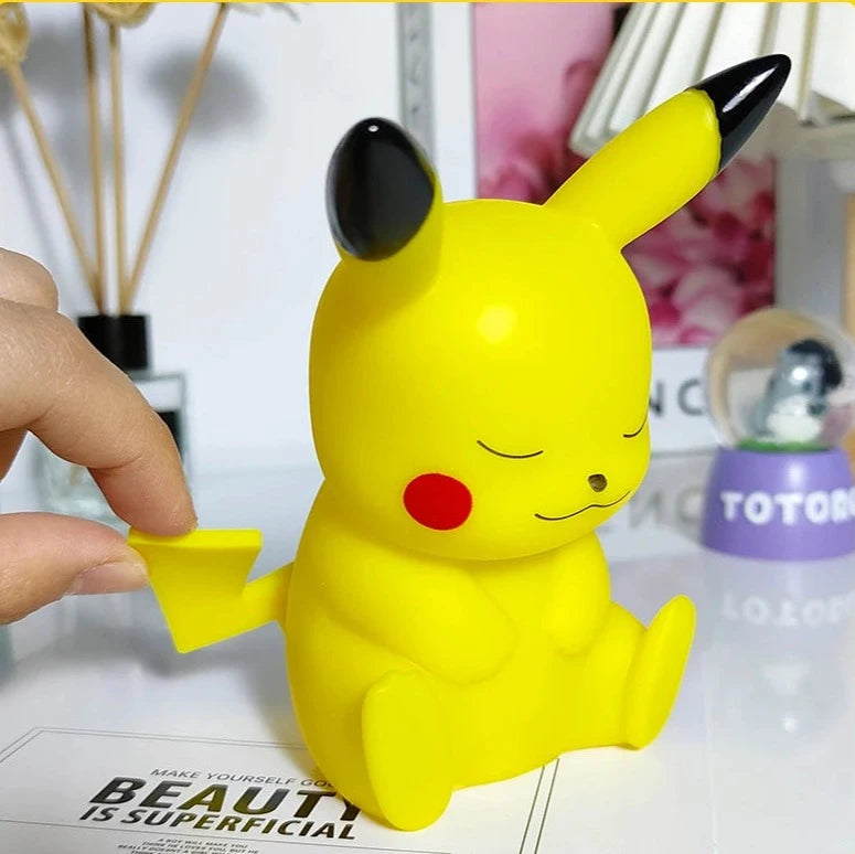 Pikachu Soft Silicone Plush Lamp kawaii - My Own Cosmos